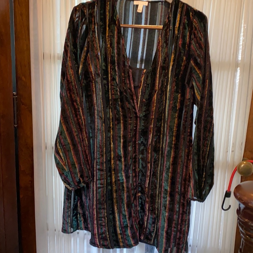 LEITH VELVET SHEER DRESS!!
